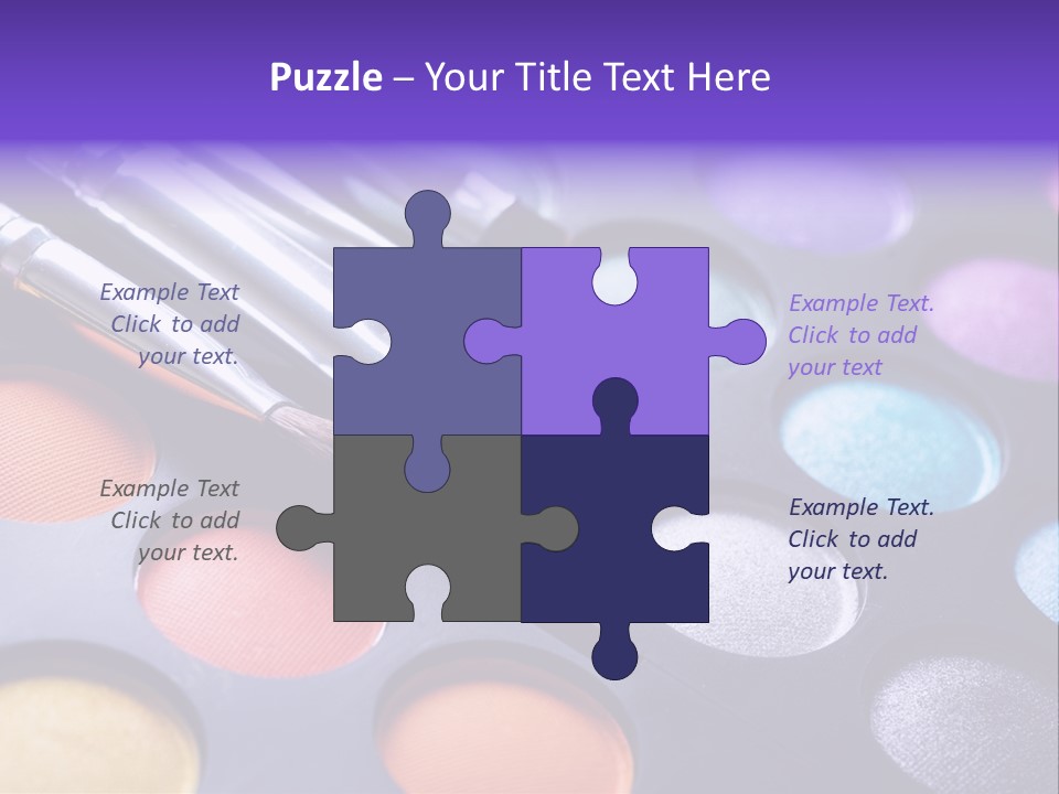 Makeup Brushes PowerPoint Template