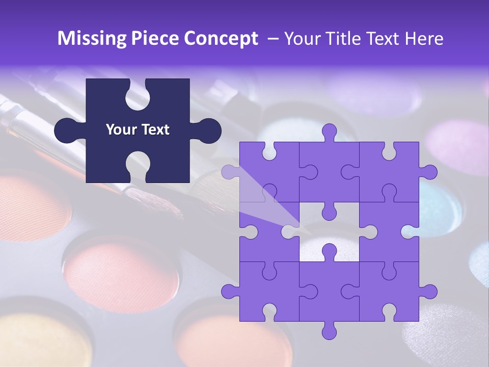 Makeup Brushes PowerPoint Template