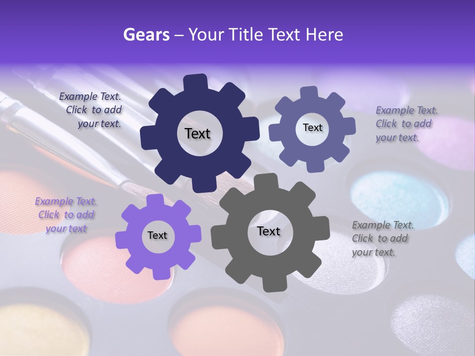 Makeup Brushes PowerPoint Template