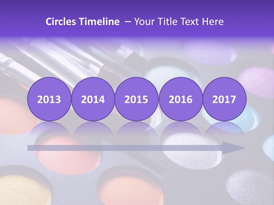 Makeup Brushes PowerPoint Template