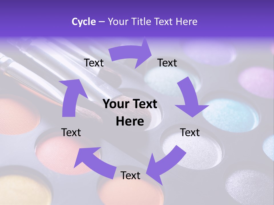 Makeup Brushes PowerPoint Template