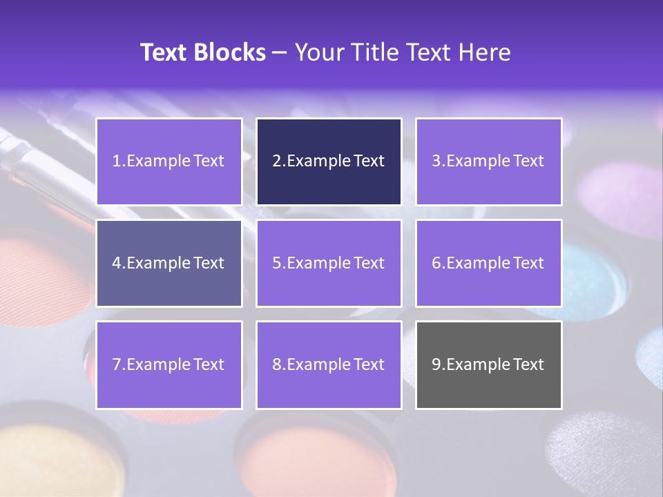 Makeup Brushes PowerPoint Template