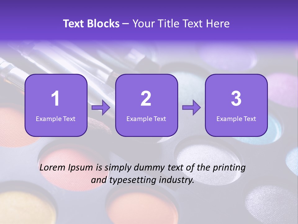Makeup Brushes PowerPoint Template