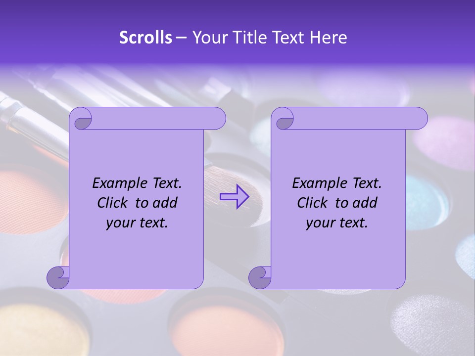 Makeup Brushes PowerPoint Template