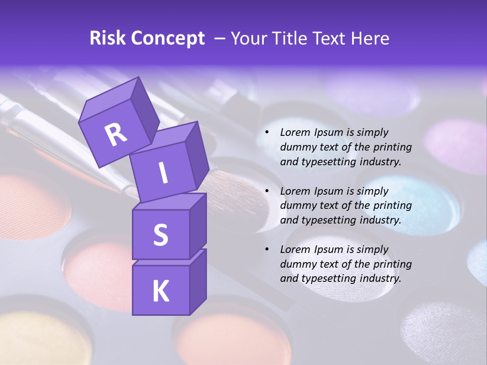 Makeup Brushes PowerPoint Template