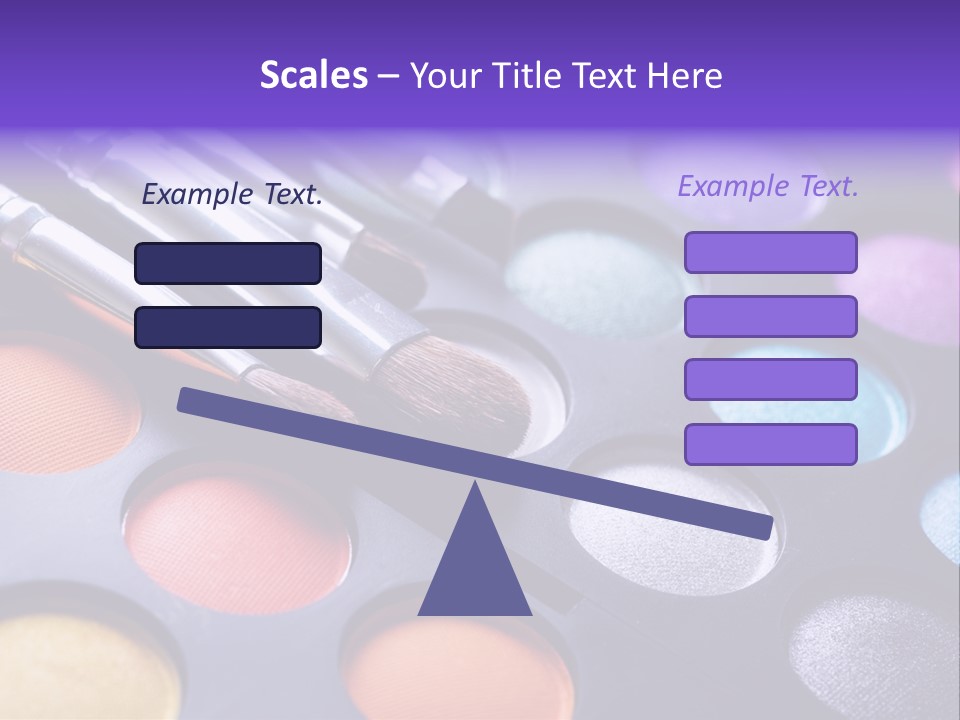Makeup Brushes PowerPoint Template