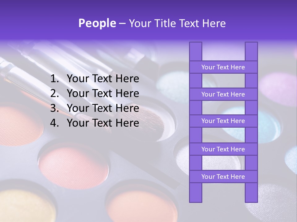 Makeup Brushes PowerPoint Template
