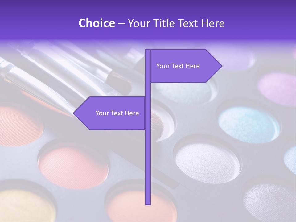 Makeup Brushes PowerPoint Template