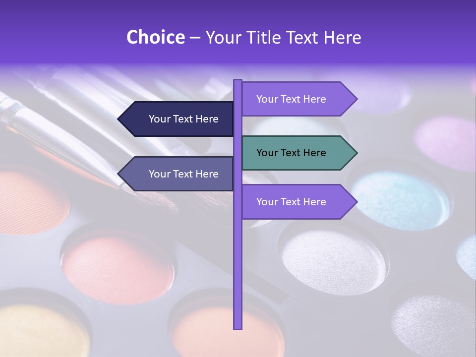 Makeup Brushes PowerPoint Template