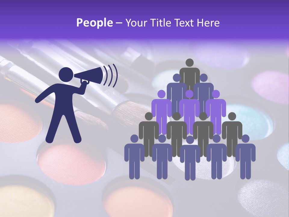 Makeup Brushes PowerPoint Template