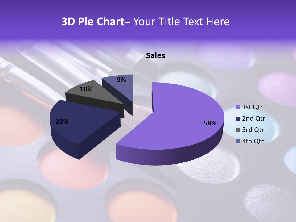 Makeup Brushes PowerPoint Template