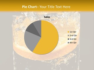 Orange Mandarine Fluidity PowerPoint Template