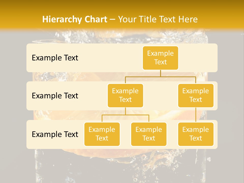 Orange Mandarine Fluidity PowerPoint Template