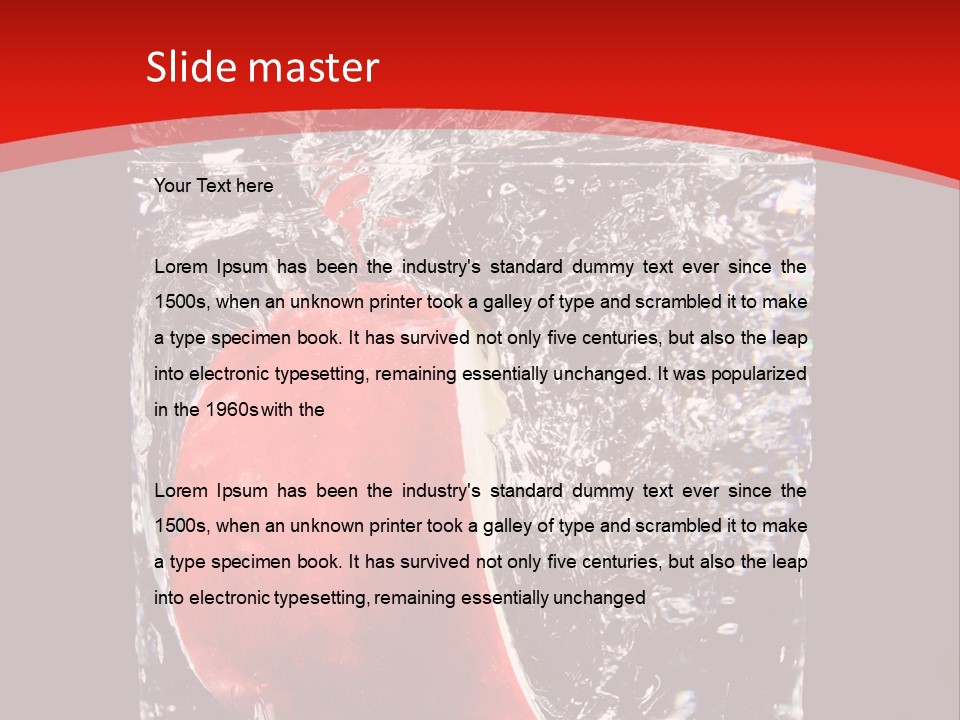 Manzana En Un Vaso Con Agua PowerPoint Template