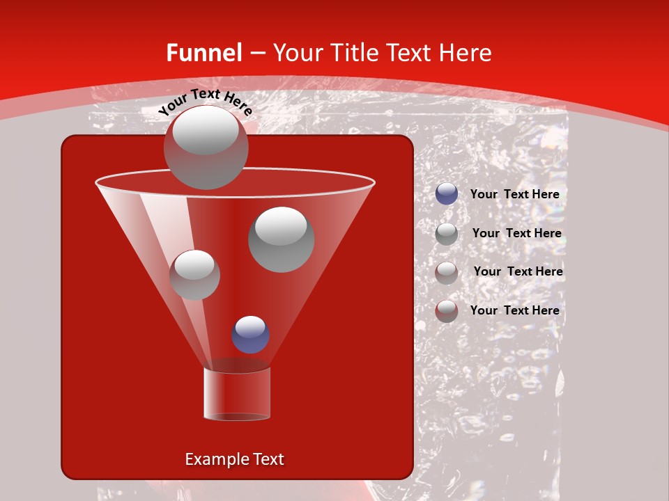 Manzana En Un Vaso Con Agua PowerPoint Template