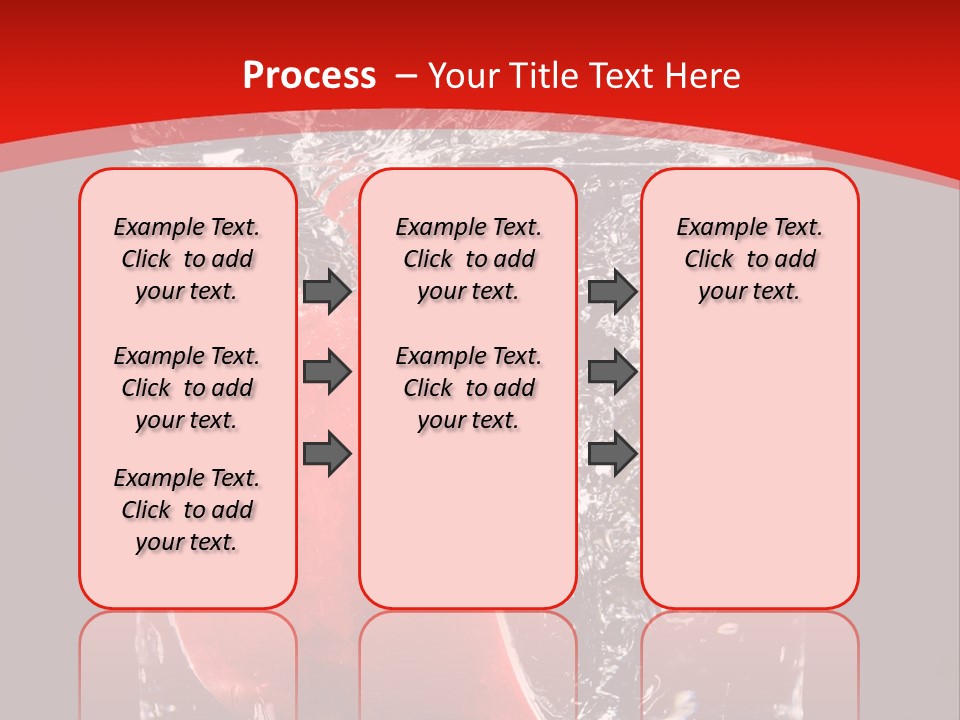Manzana En Un Vaso Con Agua PowerPoint Template