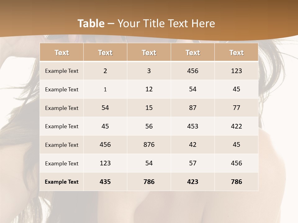 Woman In Sunglasses PowerPoint Template