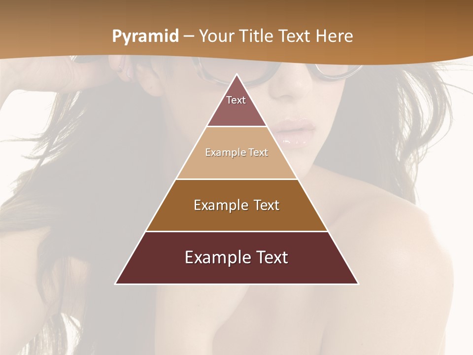 Woman In Sunglasses PowerPoint Template