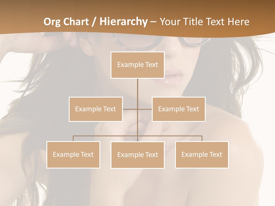 Woman In Sunglasses PowerPoint Template