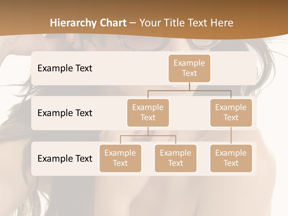 Woman In Sunglasses PowerPoint Template