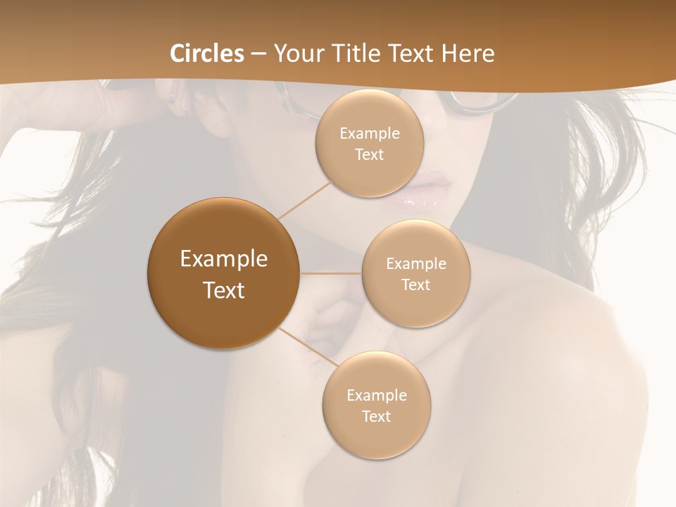 Woman In Sunglasses PowerPoint Template