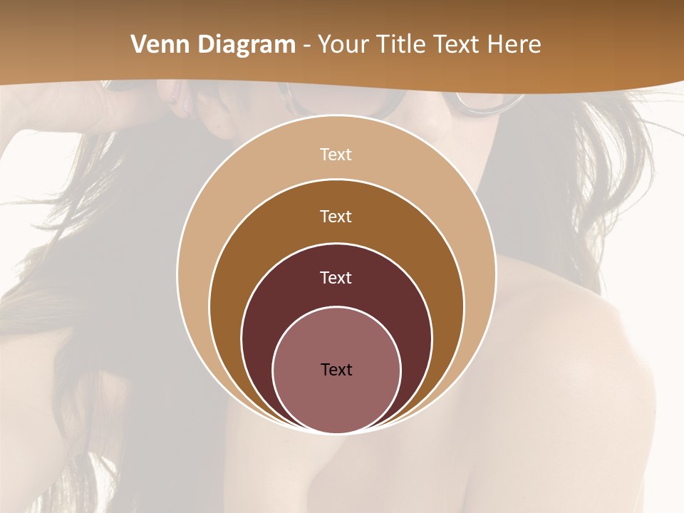 Woman In Sunglasses PowerPoint Template