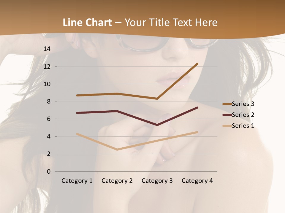 Woman In Sunglasses PowerPoint Template