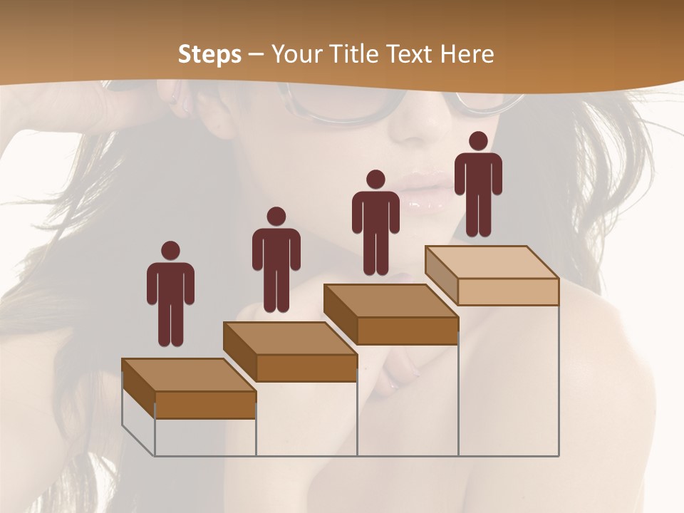 Woman In Sunglasses PowerPoint Template