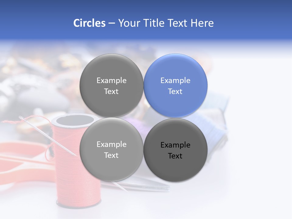 Needle Thread PowerPoint Template