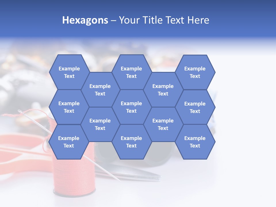 Needle Thread PowerPoint Template