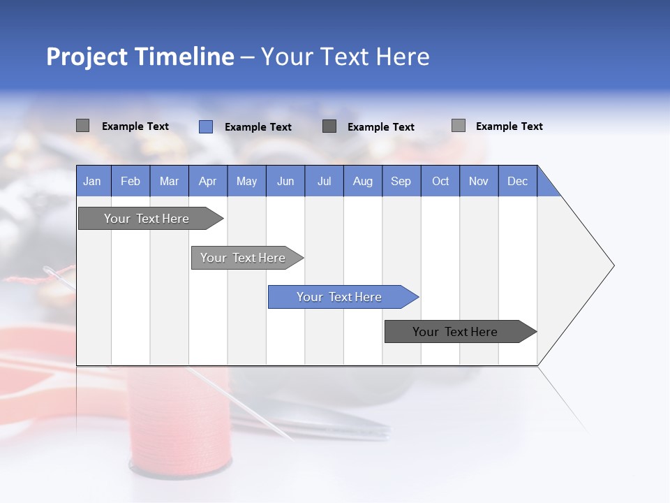 Needle Thread PowerPoint Template