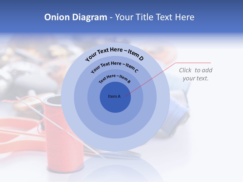 Needle Thread PowerPoint Template
