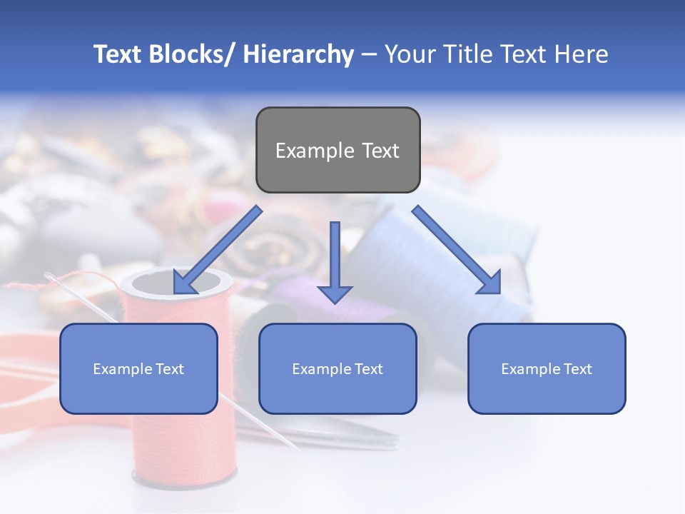 Needle Thread PowerPoint Template