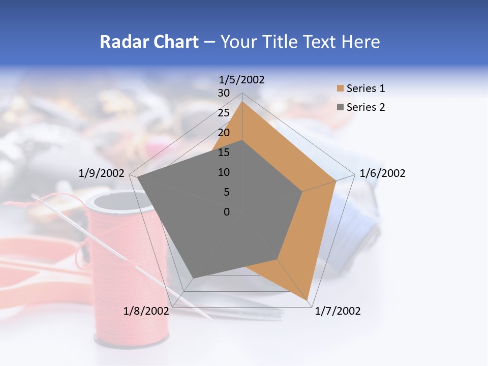 Needle Thread PowerPoint Template
