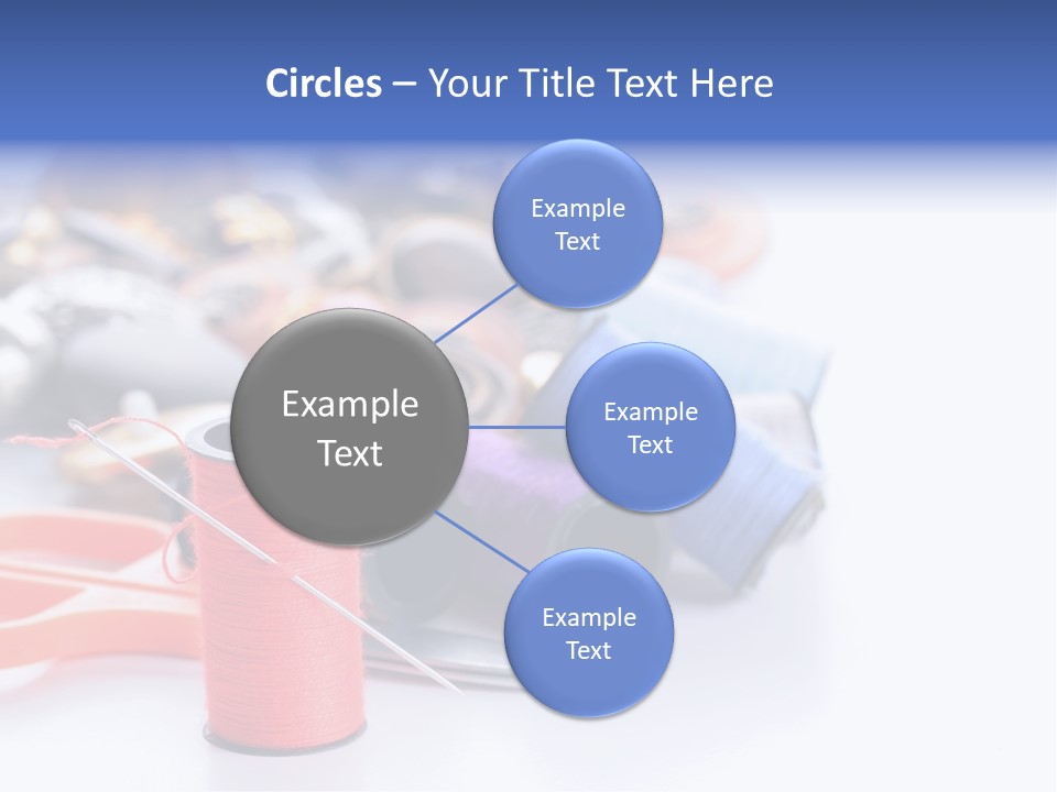 Needle Thread PowerPoint Template
