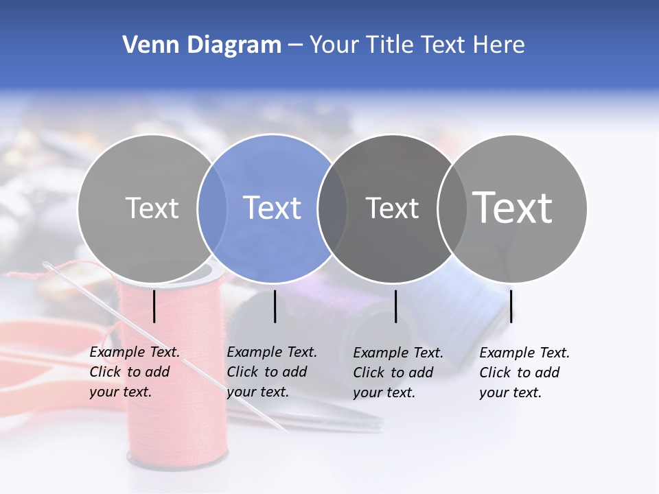 Needle Thread PowerPoint Template
