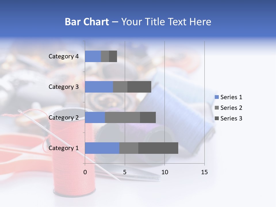 Needle Thread PowerPoint Template