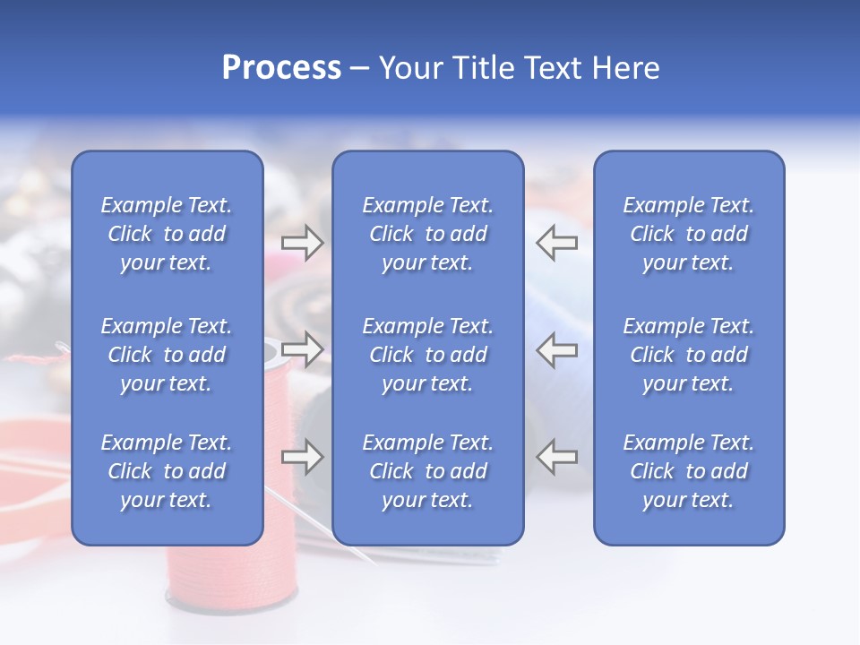 Needle Thread PowerPoint Template