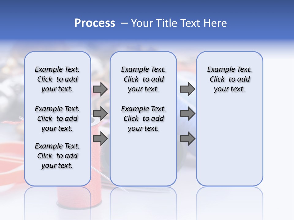 Needle Thread PowerPoint Template