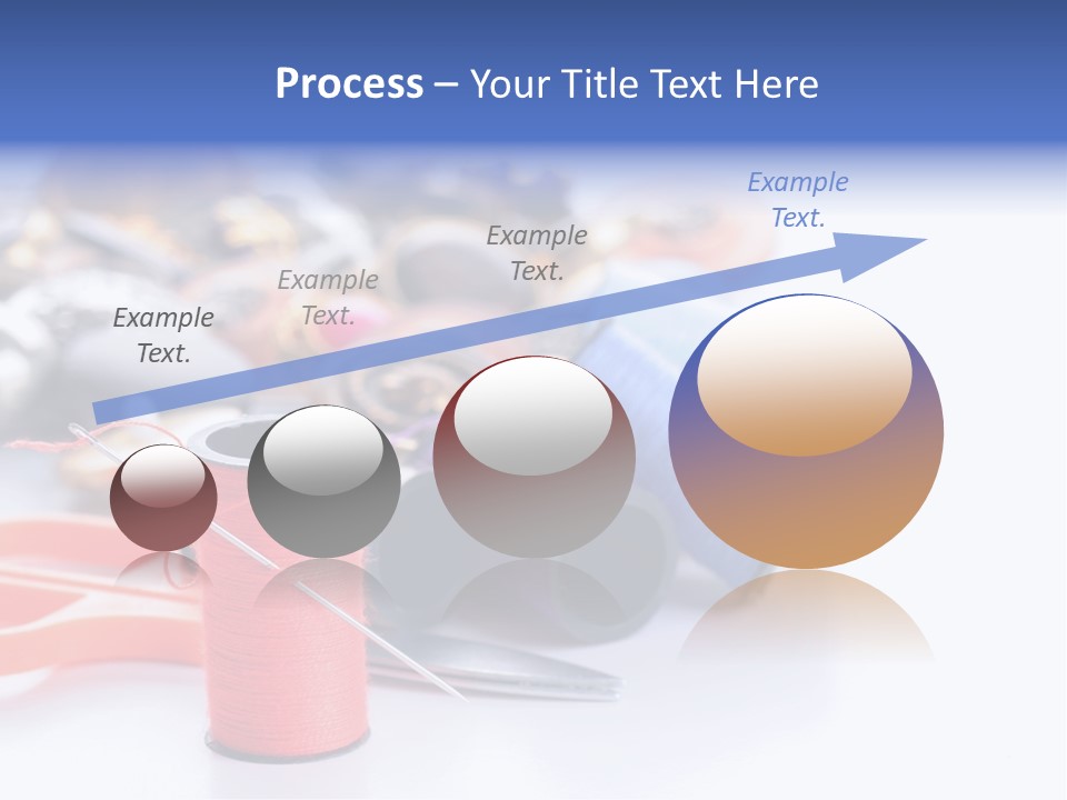 Needle Thread PowerPoint Template