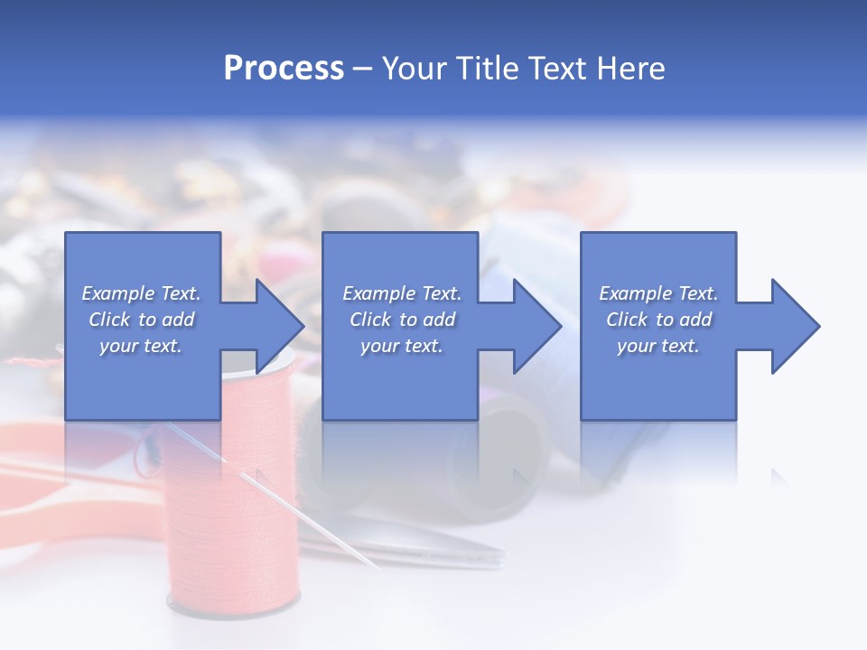 Needle Thread PowerPoint Template