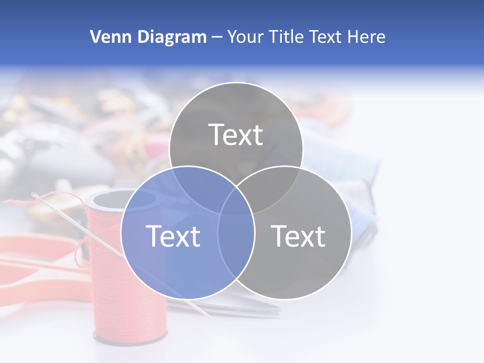 Needle Thread PowerPoint Template