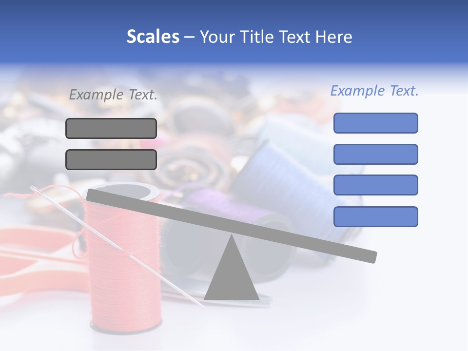 Needle Thread PowerPoint Template