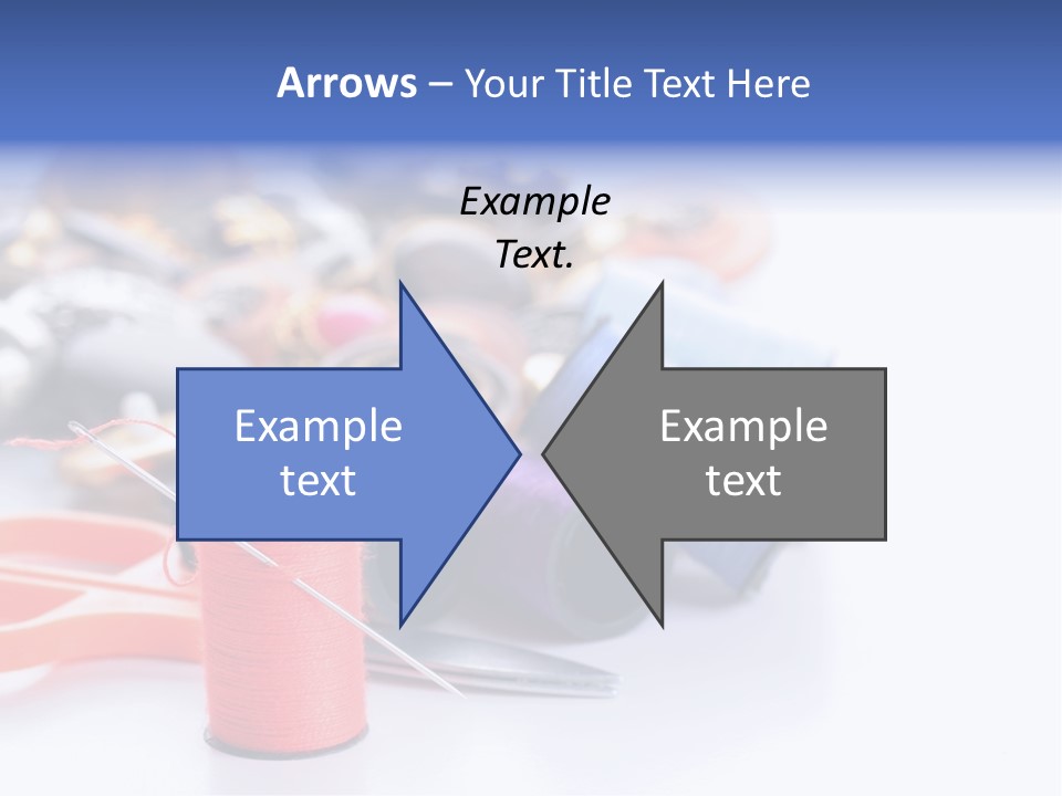 Needle Thread PowerPoint Template