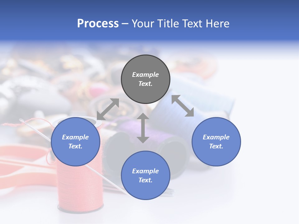 Needle Thread PowerPoint Template