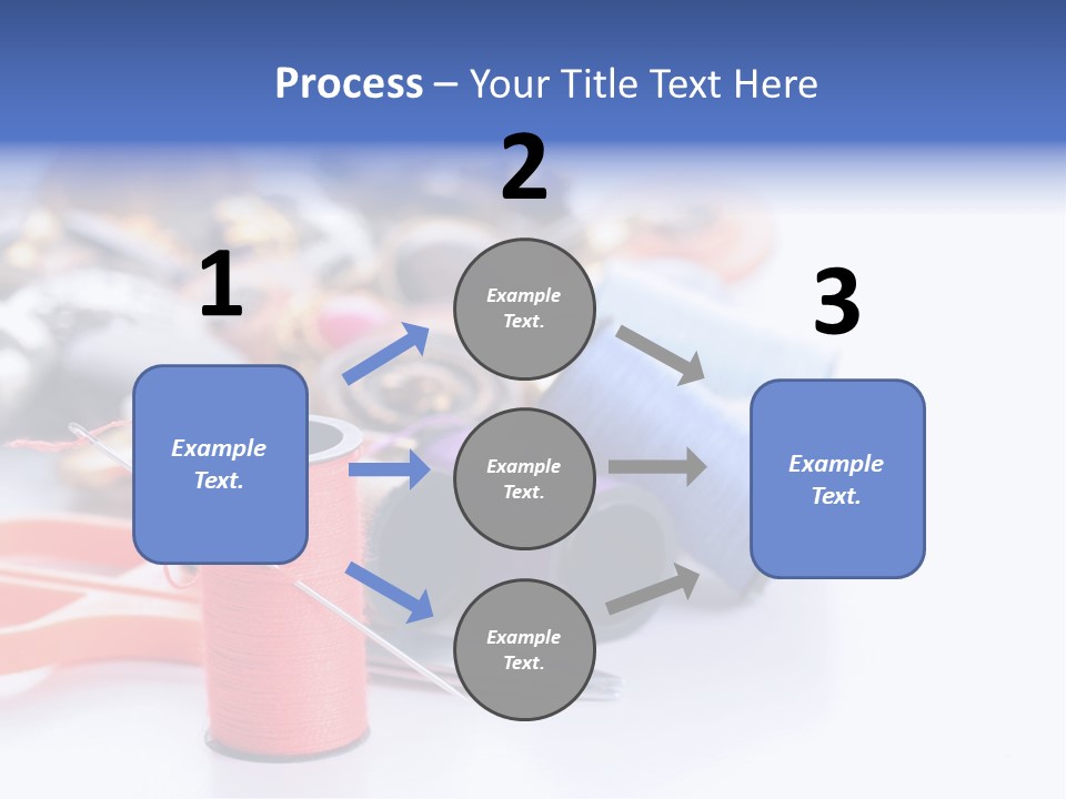 Needle Thread PowerPoint Template