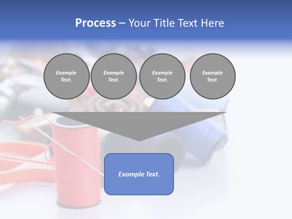 Needle Thread PowerPoint Template