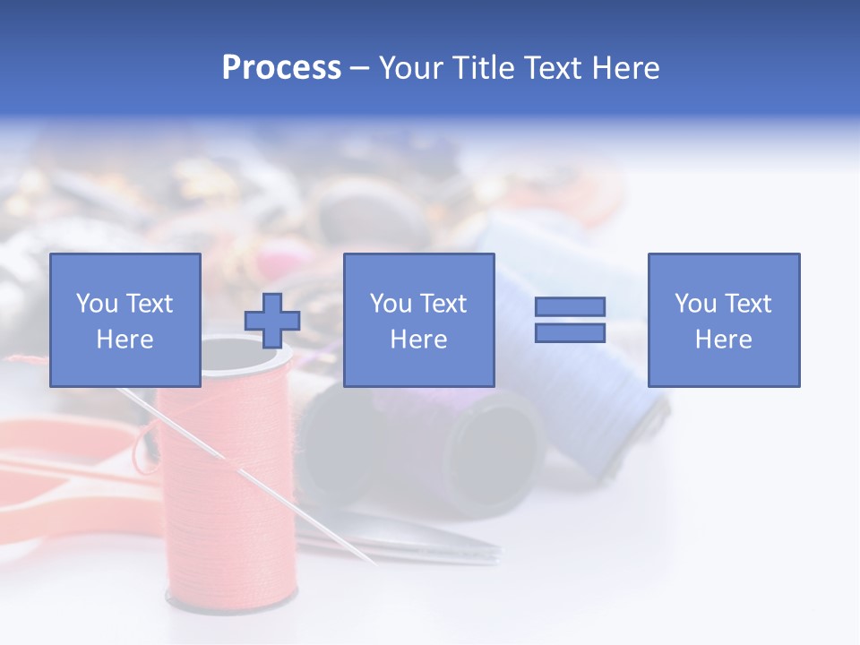 Needle Thread PowerPoint Template