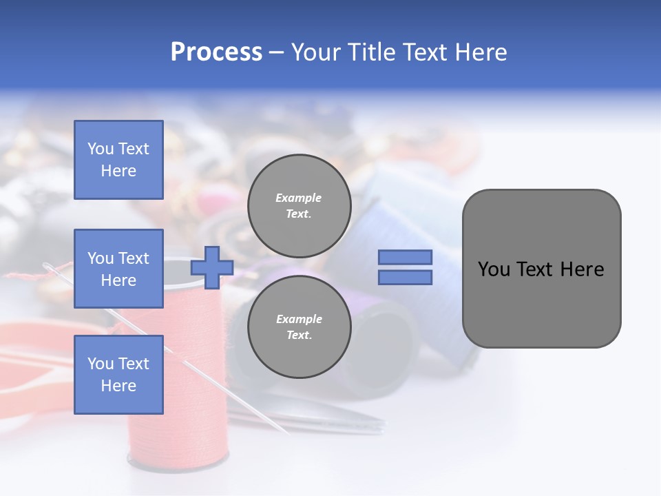Needle Thread PowerPoint Template