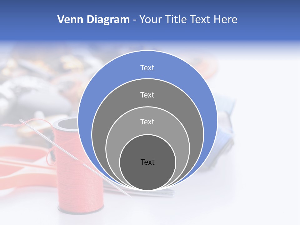 Needle Thread PowerPoint Template